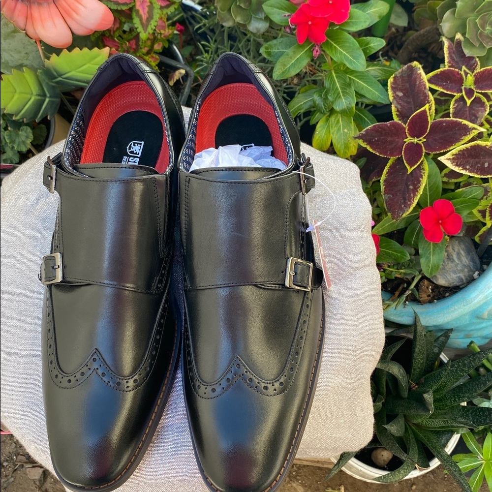 Stacy Adams Redzone Collection Black Footwear